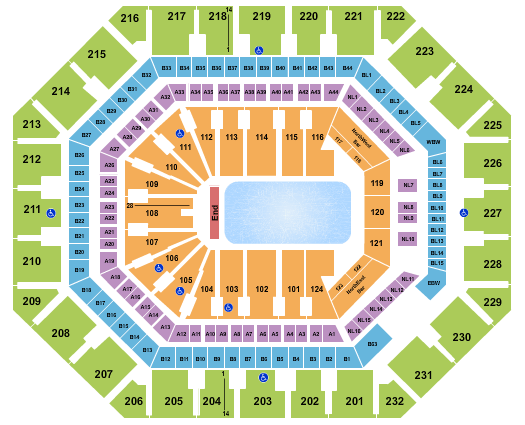 Footprint Center Cirque du Soleil Seating Chart